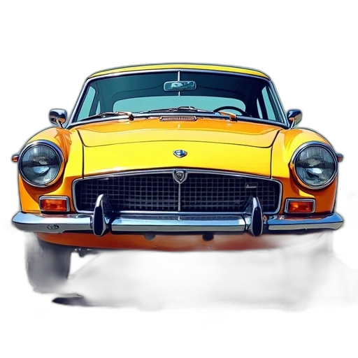 car, photorealistic, 3d render, concept art transparent PNG cut-out