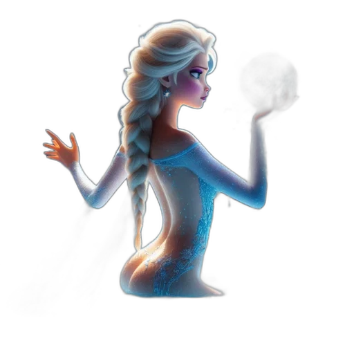 dress, hair, concept art, fantasy art transparent PNG cut-out