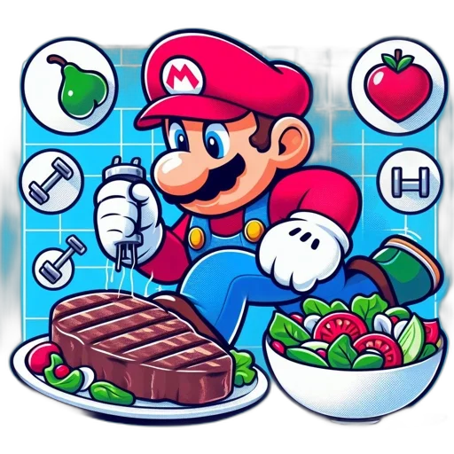 food, pixel art, concept art, comic book art transparent PNG cut-out