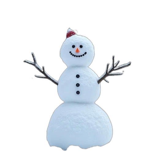 snow, man, making, face transparent PNG cut-out