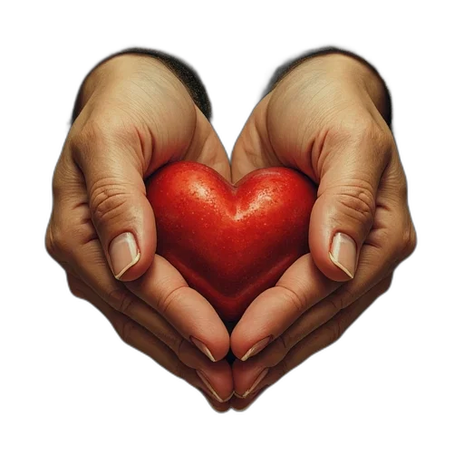 photorealistic, hands, cupping, music transparent PNG cut-out
