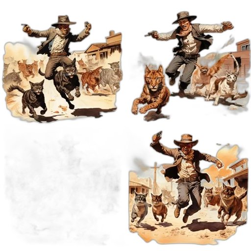 concept art, comic book art, fantasy art, photorealistic transparent PNG cut-out