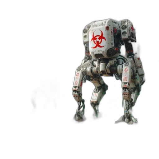 robot, weapon, creature, animal transparent PNG cut-out
