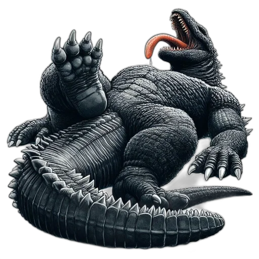 dragon, creature, animal, staff transparent PNG cut-out
