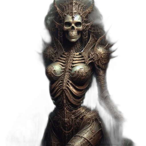dress, mask, jewelry, creature transparent PNG cut-out