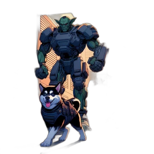 robot, animal, creature, weapon transparent PNG cut-out