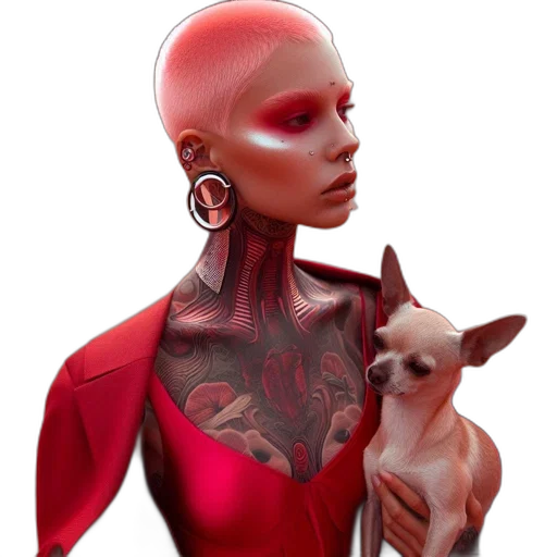 jewelry, robot, creature, animal transparent PNG cut-out