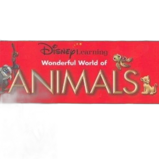 animal, cover, disney, learning transparent PNG cut-out