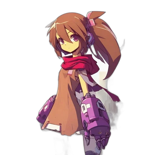 staff, weapon, jacket, robot transparent PNG cut-out