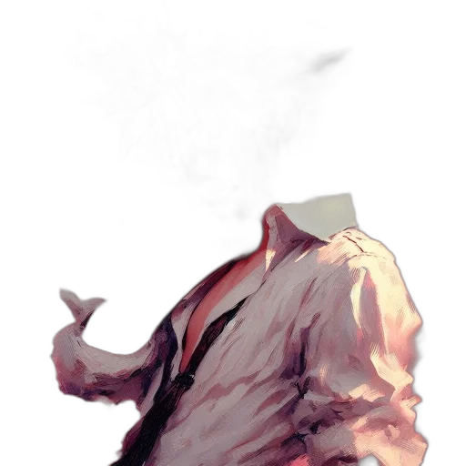 jacket, mask, dress, creature transparent PNG cut-out