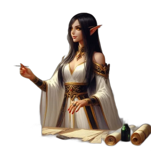 staff, jewelry, dragon, fantasy art transparent PNG cut-out
