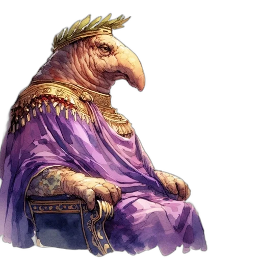 dragon, crown, creature, animal transparent PNG cut-out