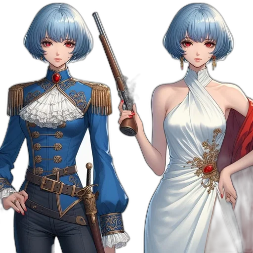 staff, concept art, fantasy art, anime transparent PNG cut-out