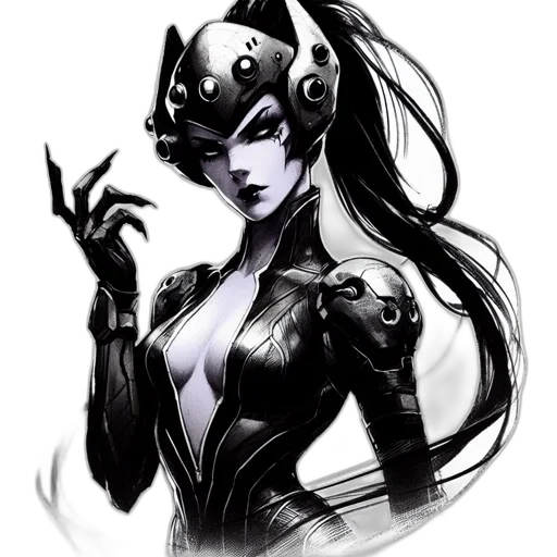 mask, comic book art, fantasy art, concept art transparent PNG cut-out