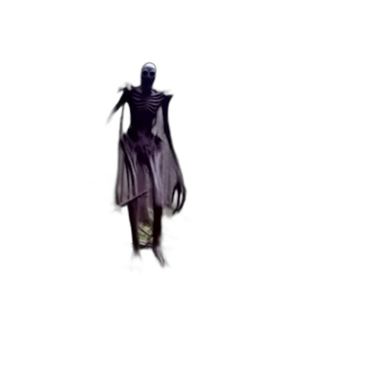 dress, staff, creature, robot transparent PNG cut-out