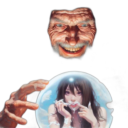 mask, face, creature, food transparent PNG cut-out