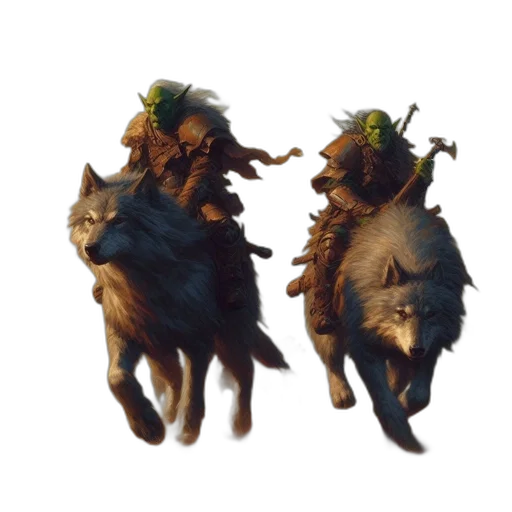 animal, creature, staff, concept art transparent PNG cut-out