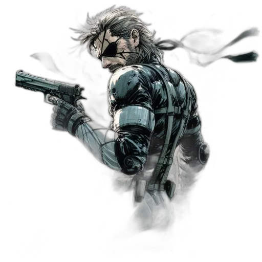 weapon, comic book art, concept art, cyberpunk transparent PNG cut-out