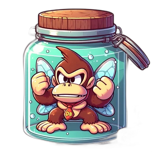 animal, creature, staff, bottle transparent PNG cut-out