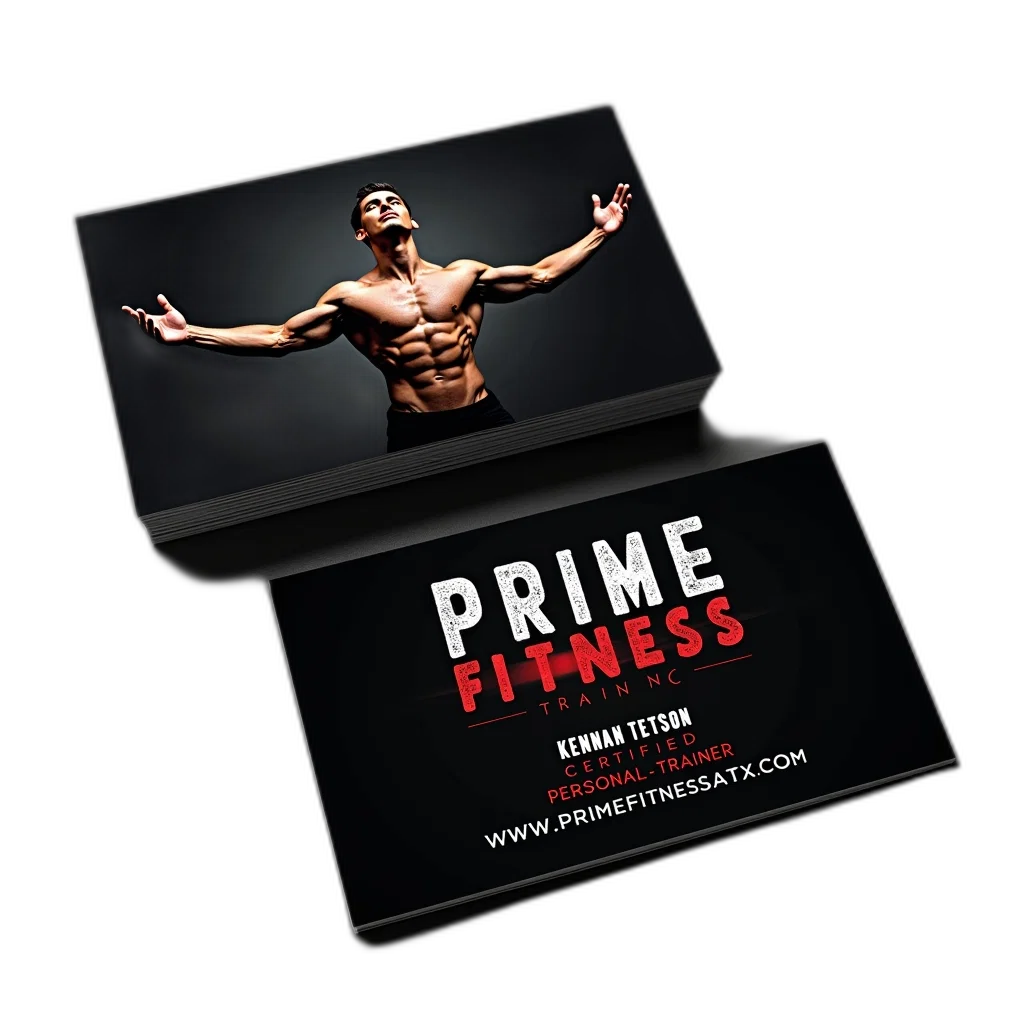 business, card, dark, background transparent PNG cut-out