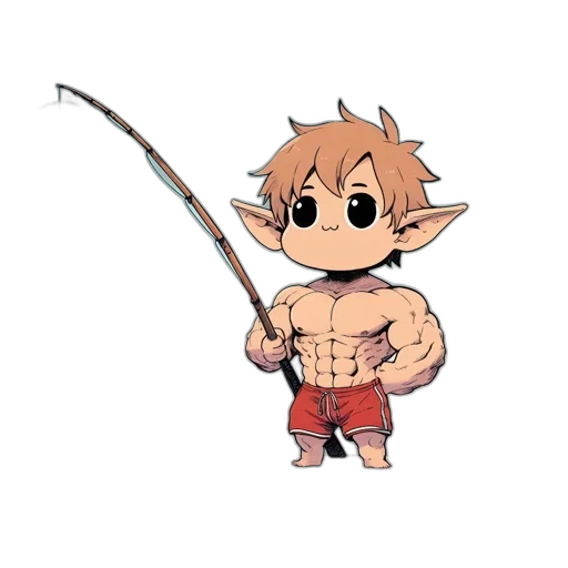 staff, weapon, sword, creature transparent PNG cut-out