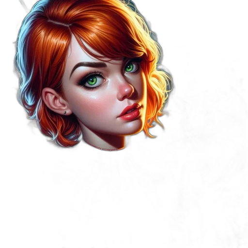 face, staff, jewelry, dress transparent PNG cut-out