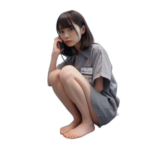 jacket, dress, robot, creature transparent PNG cut-out