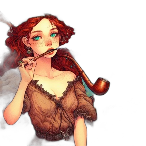 staff, dress, fantasy art, concept art transparent PNG cut-out