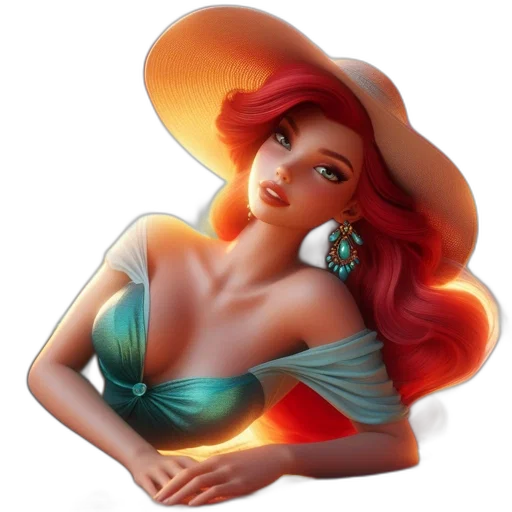jewelry, hat, crown, fantasy art transparent PNG cut-out