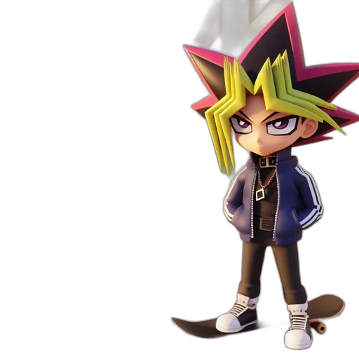 jacket, staff, 3d render, concept art transparent PNG cut-out