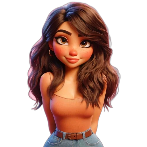 hair, dress, face, jewelry transparent PNG cut-out