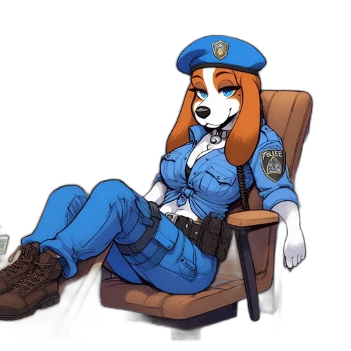 staff, robot, furniture, dress transparent PNG cut-out