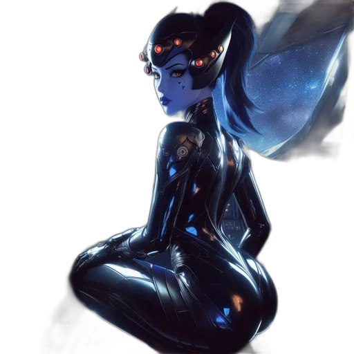 robot, mask, creature, dress transparent PNG cut-out