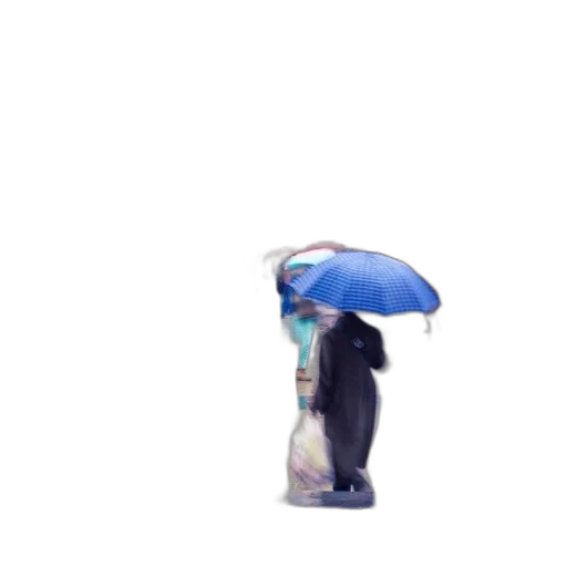 umbrella, hat, staff, dress transparent PNG cut-out