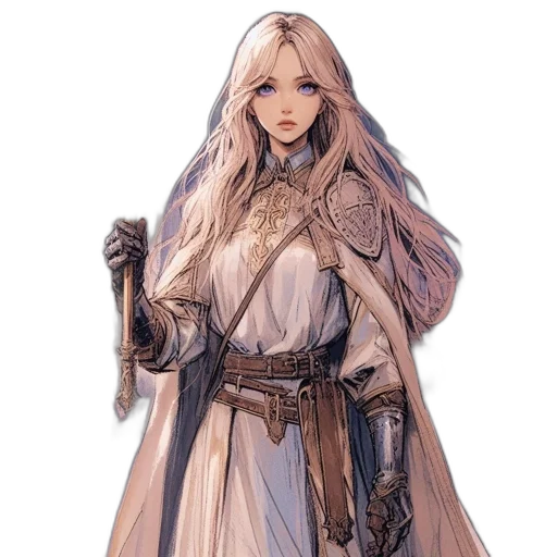 staff, sword, dress, dragon transparent PNG cut-out