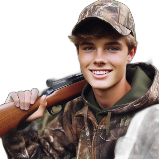 weapon, hat, jacket, animal transparent PNG cut-out