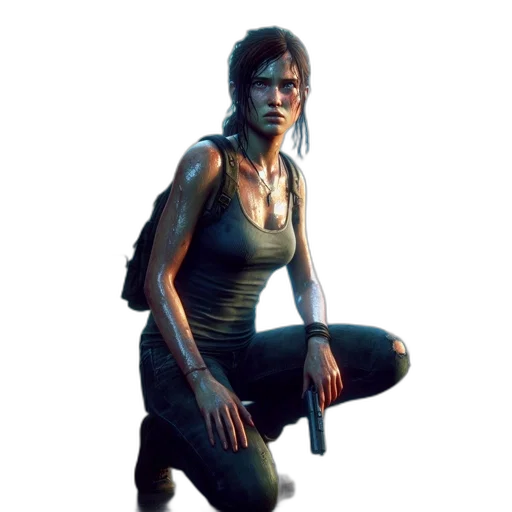 weapon, concept art, pixel art, comic book art transparent PNG cut-out