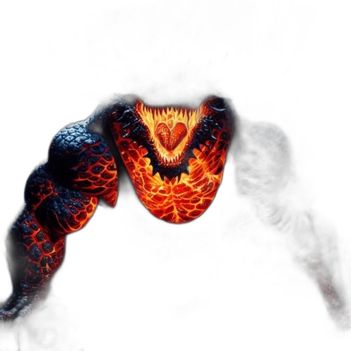 dragon, creature, animal, mask transparent PNG cut-out