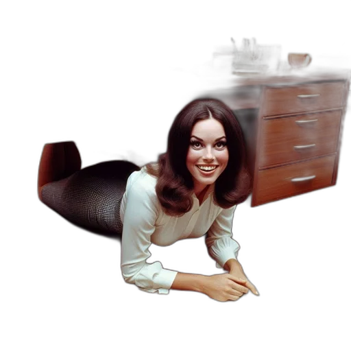 furniture, staff, robot, hair transparent PNG cut-out