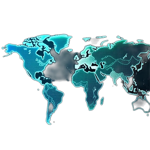 map, global, data, dashboards transparent PNG cut-out