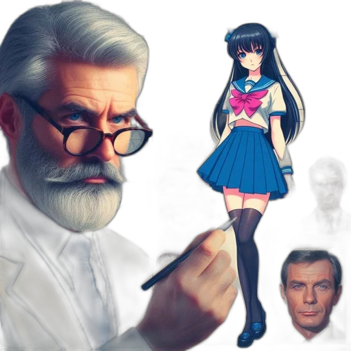anime, concept art, fantasy art, comic book art transparent PNG cut-out