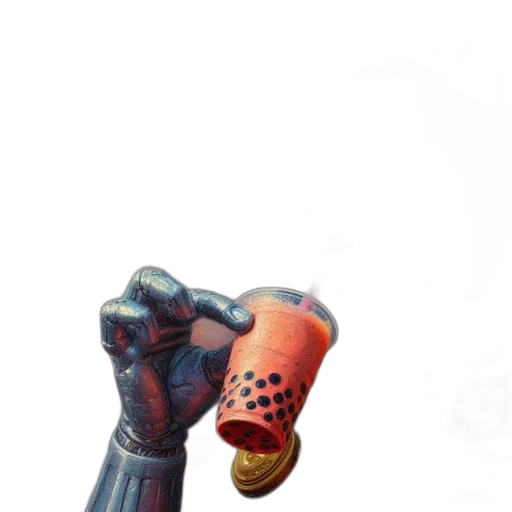 bottle, weapon, shoes, mask transparent PNG cut-out