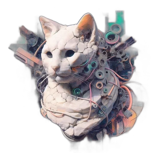robot, jewelry, mask, animal transparent PNG cut-out