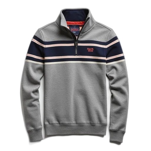 jacket, superdryen, half, zip transparent PNG cut-out