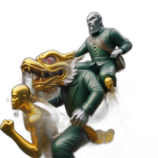 dragon, sword, mask, concept art transparent PNG cut-out