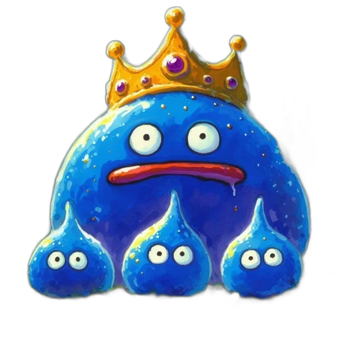 crown, mask, staff, creature transparent PNG cut-out