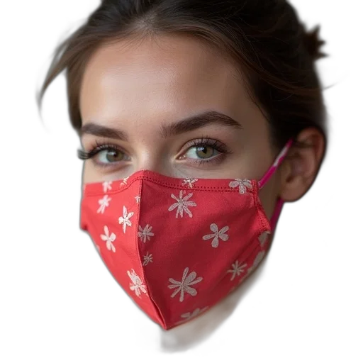 mask, face, photorealistic, cyberpunk transparent PNG cut-out