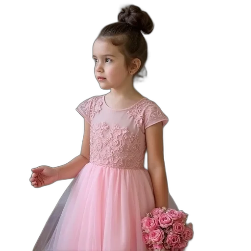 dress, photorealistic, 3d render, young transparent PNG cut-out