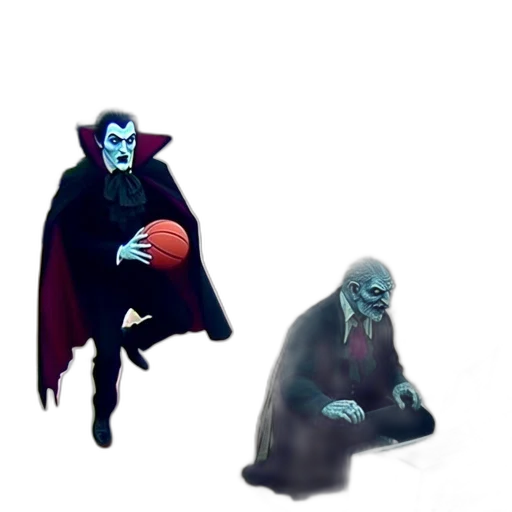 mask, creature, concept art, 3d render transparent PNG cut-out