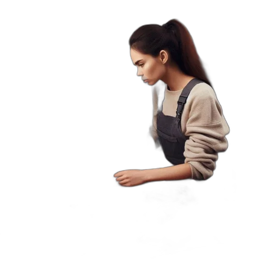 jacket, hair, dress, food transparent PNG cut-out